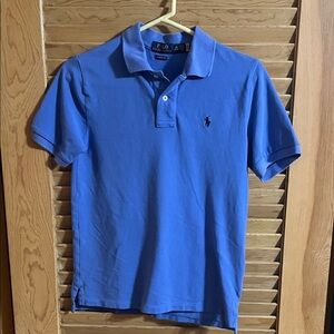 Polo by Ralph Lauren Men's Classic Blue Polo Shirt